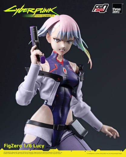 022026 - Cyberpunk Edgerunners - Lucy - Figurine Articulée Three Zero