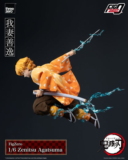 022027 - Demon Slayer - Zenitsu Agatsuma (FigZero) - Figurine Articulée ThreeZero