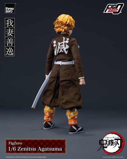 022027 - Demon Slayer - Zenitsu Agatsuma (FigZero) - Figurine Articulée ThreeZero