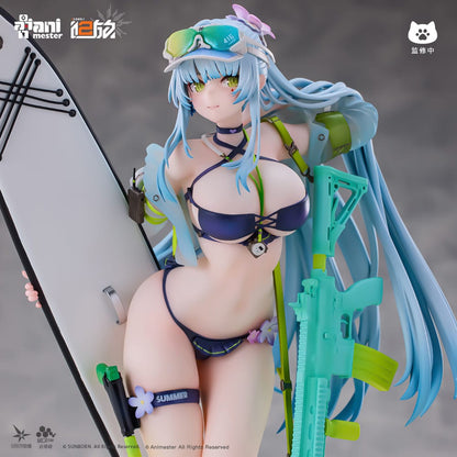 082026 - Girls' Frontline 2: Exilium - HK416 Cerulean Breaker - Statuette AniMester