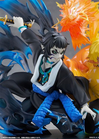 012027 - Demon Slayer: Kimetsu no Yaiba - Zenitsu Agatsuma & Kaigaku - Statuette Aniplex