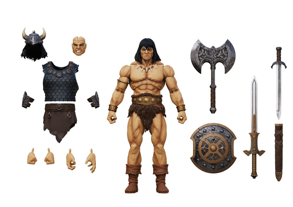 112026 - Conan le Barbare - Conan: (Reaver of the Black Coast) - Figurine Articulée Boss Fight Studio