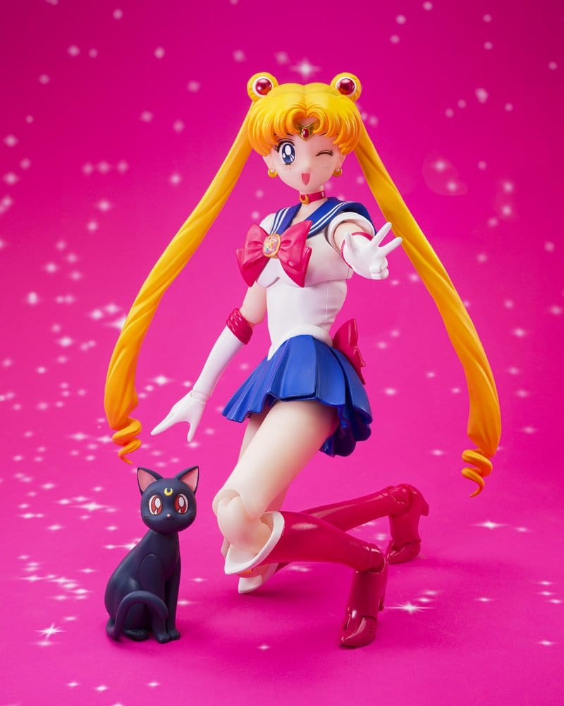 102026 - Sailor Moon - Sailor Moon (Crystal Star Compact Edition) - Figurine Articulée Tamashii Nation