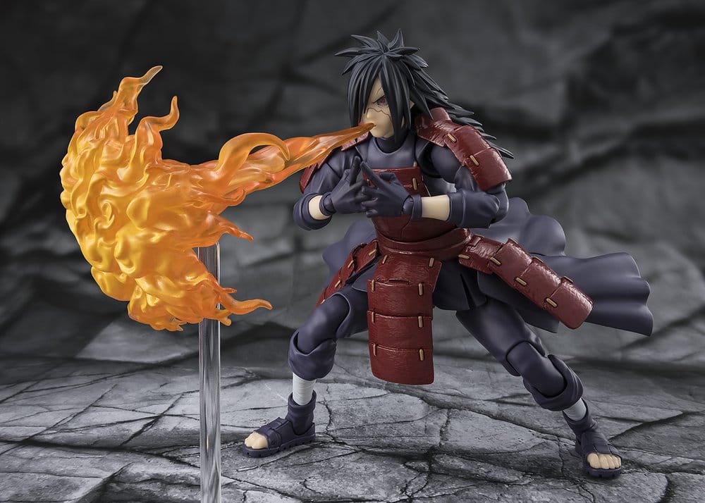 092026 - Naruto Shippuden - Madara Uchiha (Legend of Darkness) - Figurine Articulée Tamashii Nation