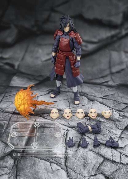 092026 - Naruto Shippuden - Madara Uchiha (Legend of Darkness) - Figurine Articulée Tamashii Nation