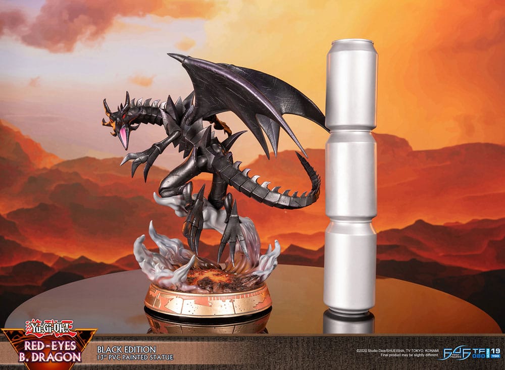 102026 - Yu-Gi-Oh! - Red-Eyes B. Dragon (Black Colour Ver.) - Statuette First 4 Figure