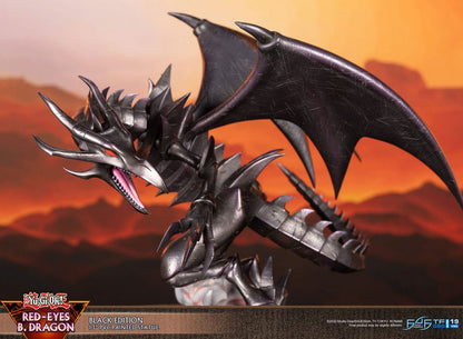 102026 - Yu-Gi-Oh! - Red-Eyes B. Dragon (Black Colour Ver.) - Statuette First 4 Figure