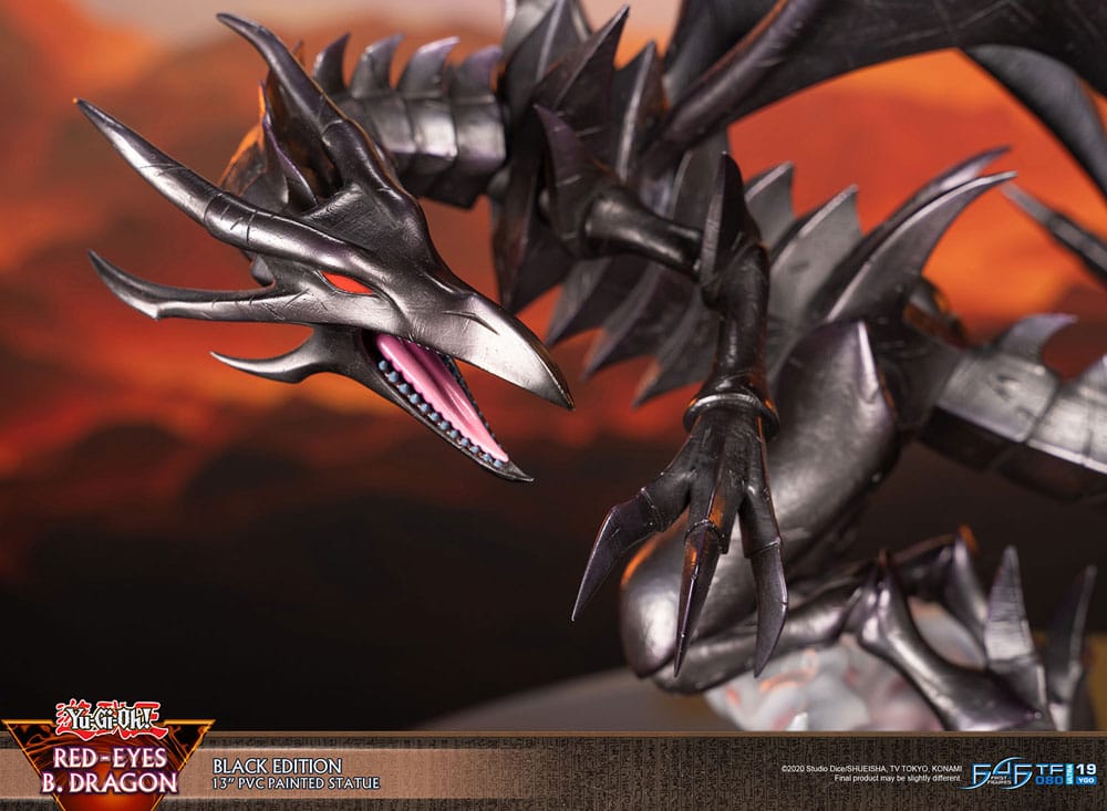 102026 - Yu-Gi-Oh! - Red-Eyes B. Dragon (Black Colour Ver.) - Statuette First 4 Figure