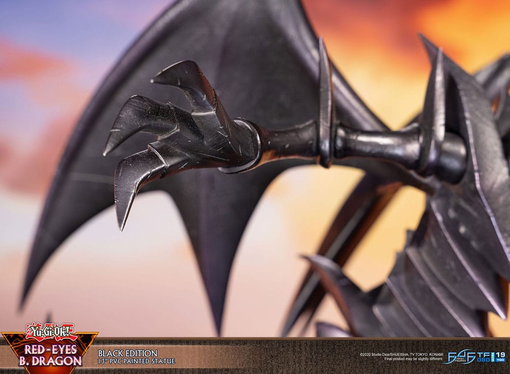 102026 - Yu-Gi-Oh! - Red-Eyes B. Dragon (Black Colour Ver.) - Statuette First 4 Figure