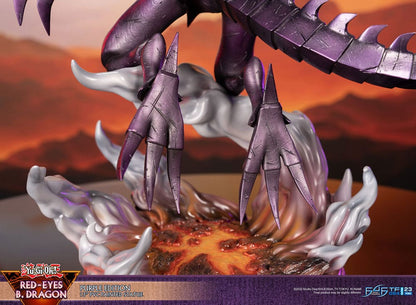 102026 - Yu-Gi-Oh! - Red-Eyes B. Dragon (Purple Colour Ver.) - Statuette First 4 Figure
