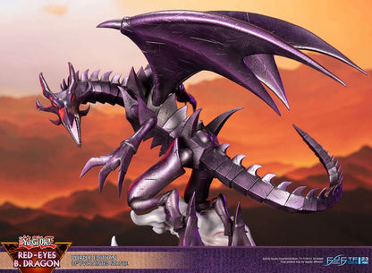 102026 - Yu-Gi-Oh! - Red-Eyes B. Dragon (Purple Colour Ver.) - Statuette First 4 Figure