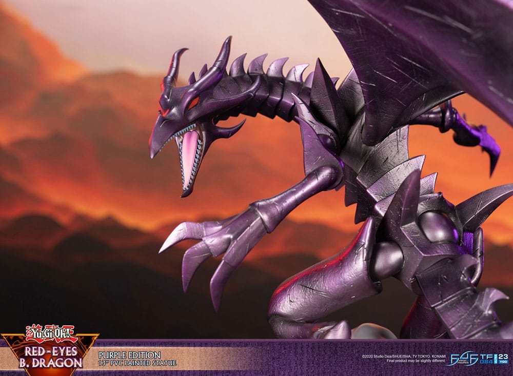 102026 - Yu-Gi-Oh! - Red-Eyes B. Dragon (Purple Colour Ver.) - Statuette First 4 Figure