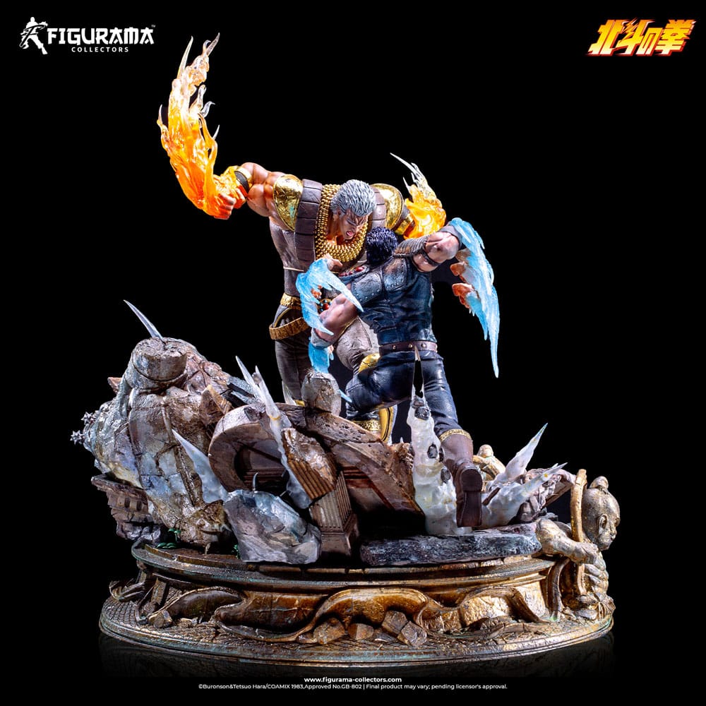 022026 - Fist of the North Star statuette Elite Exclusive 1/6 Kenshiro vs Raoh