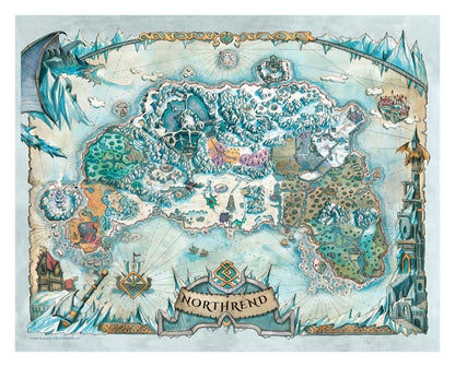 092026 - World of Warcraft - Coffret 5 Lithographies Édition Limitée 36 x 28 cm