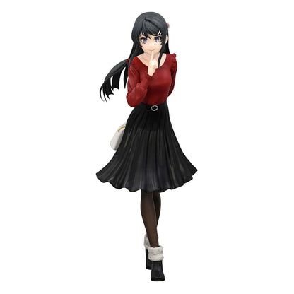 Rascal Does Not Dream of Bunny Girl Senpai - Mai Sakurajima Winter Outfit Ver. - Figurine FuRyu