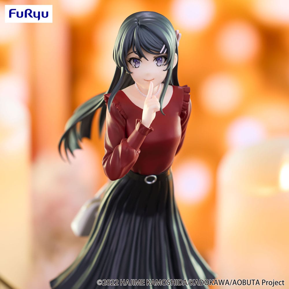 Rascal Does Not Dream of Bunny Girl Senpai - Mai Sakurajima Winter Outfit Ver. - Figurine FuRyu