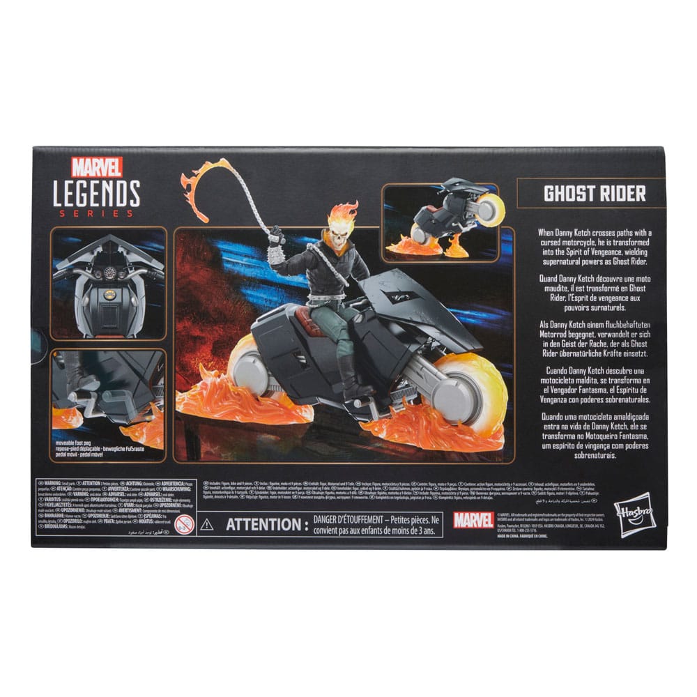 102025 - Marvel Legends - Ghost Rider (85ème Anniversaire) - Figurine Articulée Hasbro