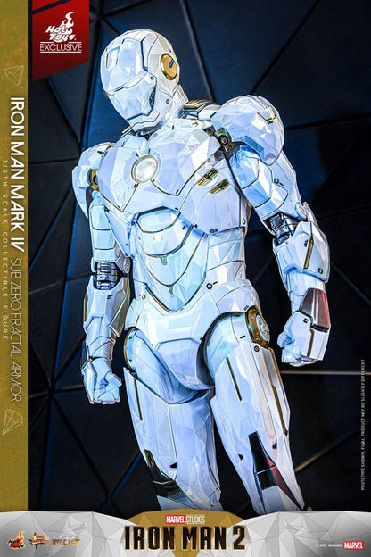 022026 - Iron Man 2 - Iron Man Mark IV (Sub-Zero Fractal Armor) - Figurine Articulée Hot Toys