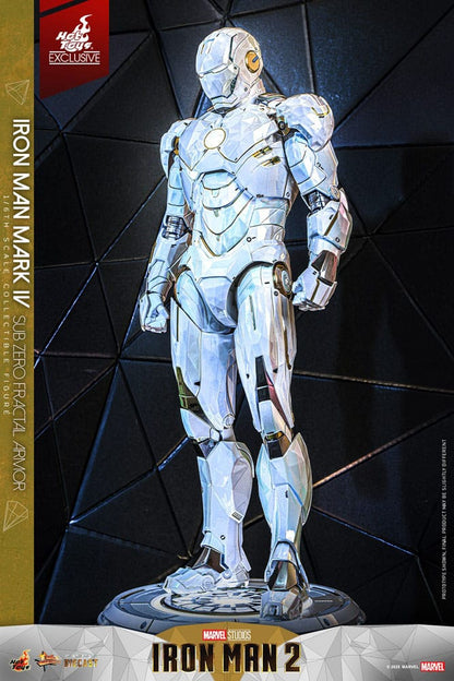 022026 - Iron Man 2 - Iron Man Mark IV (Sub-Zero Fractal Armor) - Figurine Articulée Hot Toys