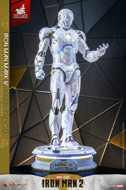 022026 - Iron Man 2 - Iron Man Mark IV (Sub-Zero Fractal Armor) - Figurine Articulée Hot Toys