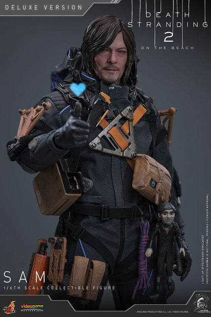 112026 - Death Stranding 2: On the Beach - Sam (Deluxe Version) - Figurine Articulée Hot Toys