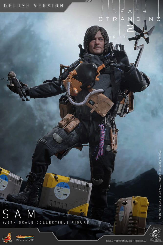 112026 - Death Stranding 2: On the Beach - Sam (Deluxe Version) - Figurine Articulée Hot Toys