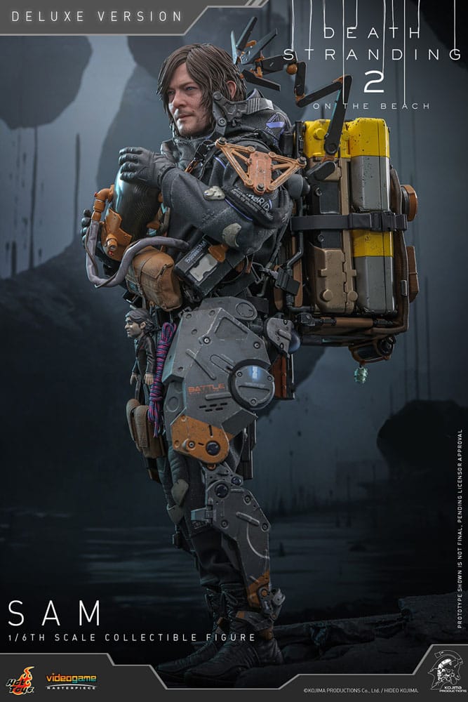 112026 - Death Stranding 2: On the Beach - Sam (Deluxe Version) - Figurine Articulée Hot Toys