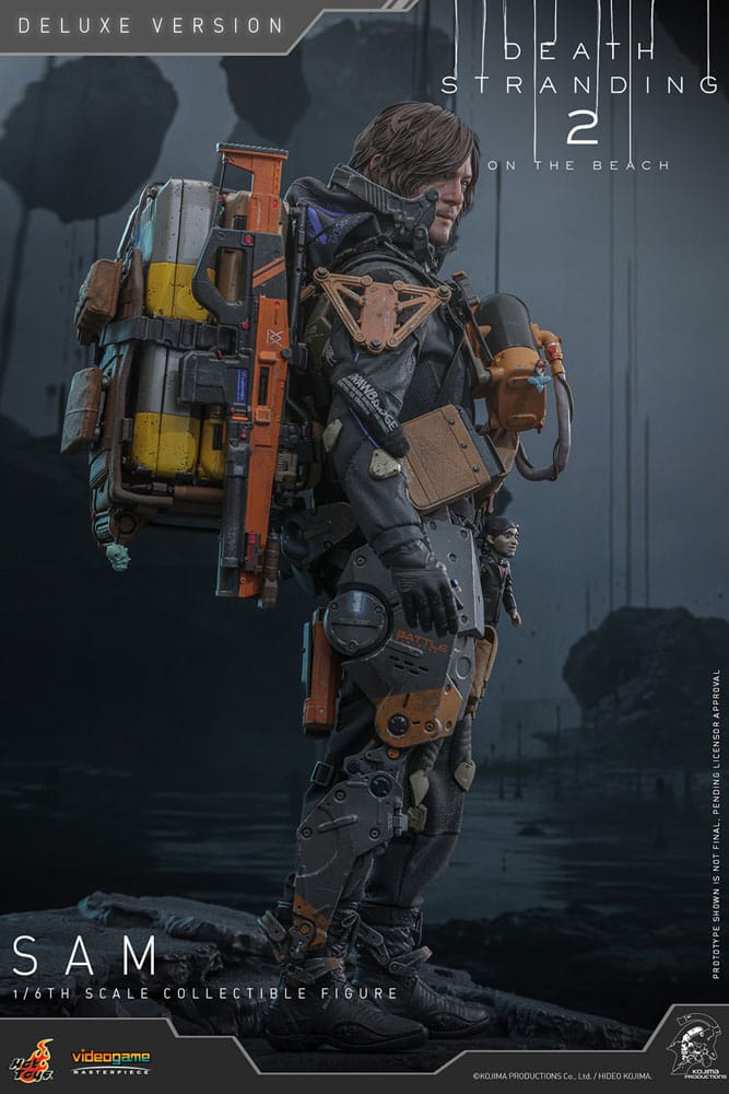 112026 - Death Stranding 2: On the Beach - Sam (Deluxe Version) - Figurine Articulée Hot Toys