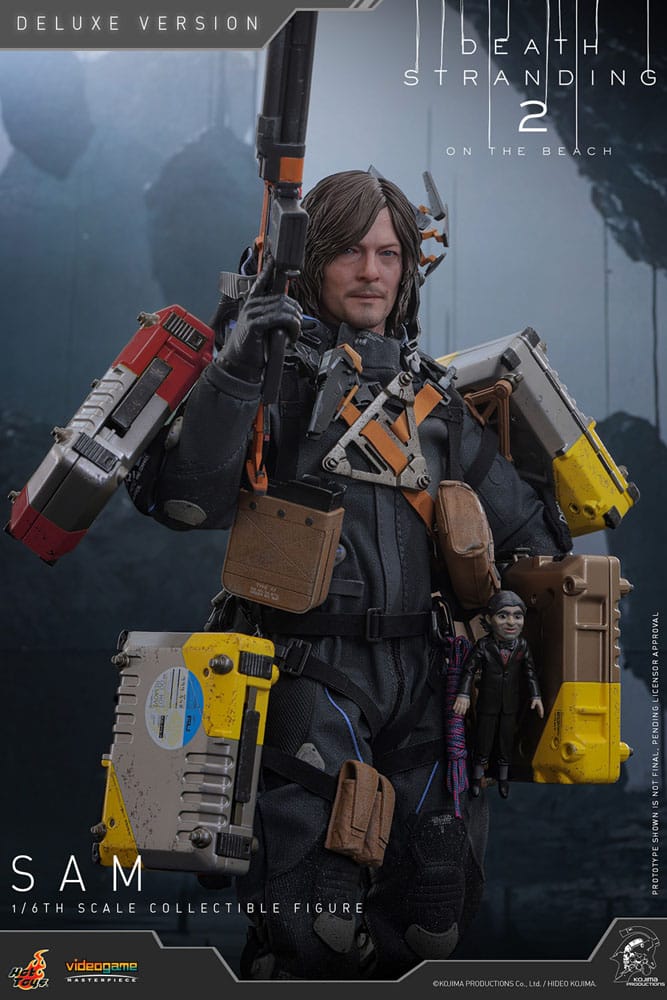 112026 - Death Stranding 2: On the Beach - Sam (Deluxe Version) - Figurine Articulée Hot Toys