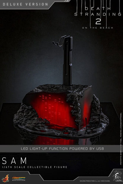 112026 - Death Stranding 2: On the Beach - Sam (Deluxe Version) - Figurine Articulée Hot Toys
