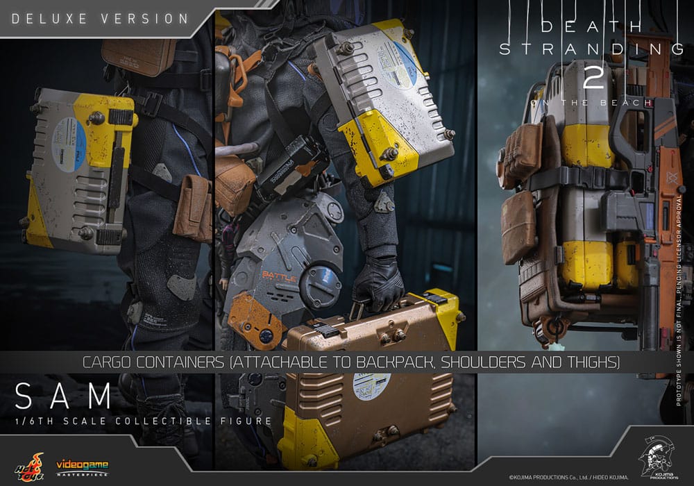 112026 - Death Stranding 2: On the Beach - Sam (Deluxe Version) - Figurine Articulée Hot Toys