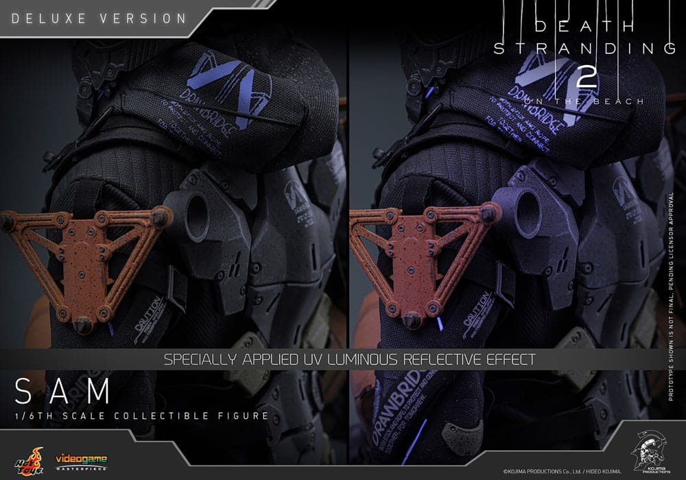 112026 - Death Stranding 2: On the Beach - Sam (Deluxe Version) - Figurine Articulée Hot Toys