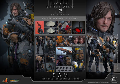 112026 - Death Stranding 2: On the Beach - Sam (Deluxe Version) - Figurine Articulée Hot Toys
