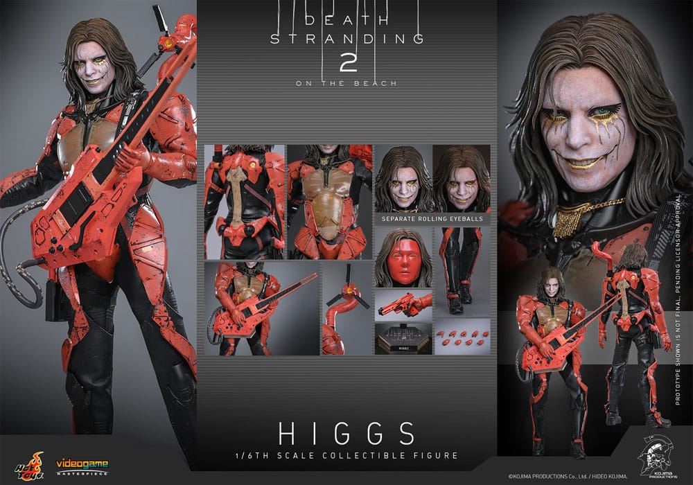 022027 - Death Stranding 2: On the Beach - Higgs - Figurine Articulée Hot Toys