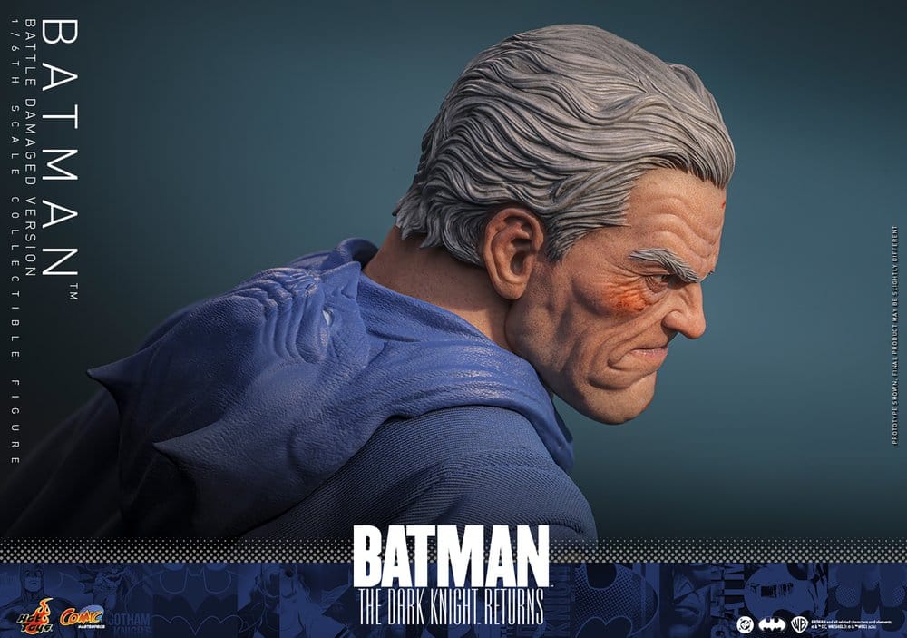 062027 - The Dark Knight Returns - Batman (Battle Damaged) – Figurine Articulée Hot Toys