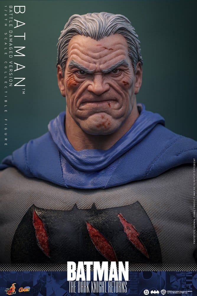 062027 - The Dark Knight Returns - Batman (Battle Damaged) – Figurine Articulée Hot Toys