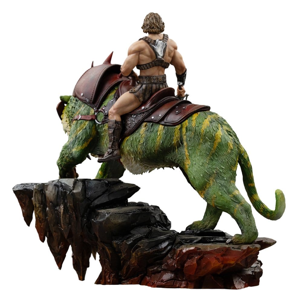 052027 - Masters of the Universe statuette He-Man and Battle Cat 33 cm Iron Studios Art Scale 1/10