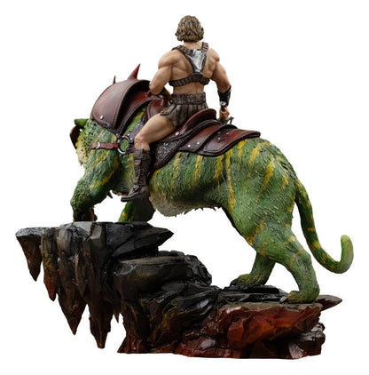052027 - Masters of the Universe statuette He-Man and Battle Cat 33 cm Iron Studios Art Scale 1/10