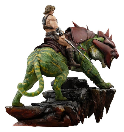 052027 - Masters of the Universe statuette He-Man and Battle Cat 33 cm Iron Studios Art Scale 1/10