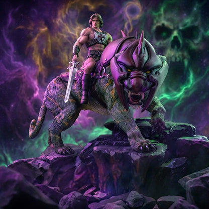 052027 - Masters of the Universe statuette He-Man and Battle Cat 33 cm Iron Studios Art Scale 1/10