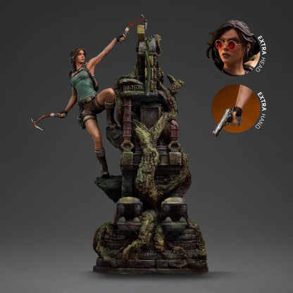 112025 - Tomb Raider - Lara Croft - Statuette Iron Studio