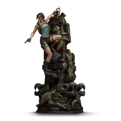 112025 - Tomb Raider - Lara Croft - Statuette Iron Studio