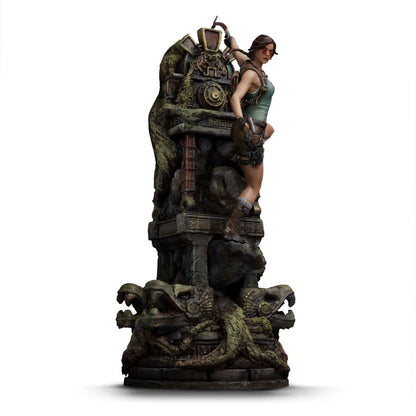 112025 - Tomb Raider - Lara Croft - Statuette Iron Studio