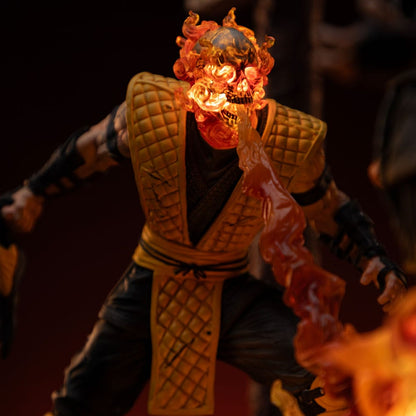 032026 - Mortal Kombat - Scorpion Fatality - Statuette Iron Studio 1/10