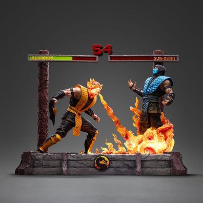 032026 - Mortal Kombat - Scorpion Fatality - Statuette Iron Studio 1/10