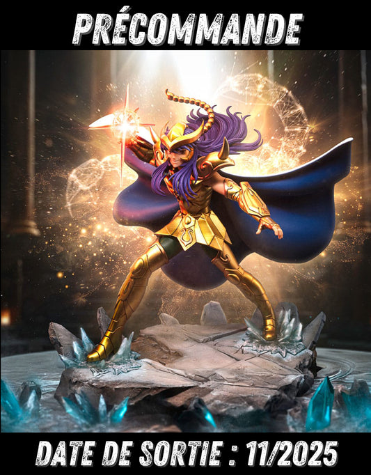112025 - Saint Seiya - Scorpio Milo - Statuette Iron Studio