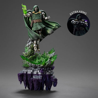 122025 - The Infinity Gauntlet Marvel Legends Diorama statuette 1/10 Art Scale Infinity Doctor Doom Deluxe Edition