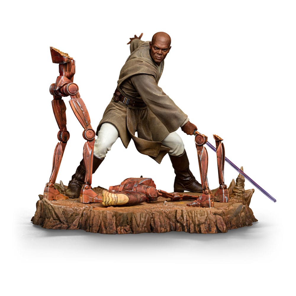 052026 - Star Wars - Mace Windu - Statuette Iron Studio