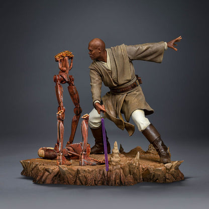 052026 - Star Wars - Mace Windu - Statuette Iron Studio