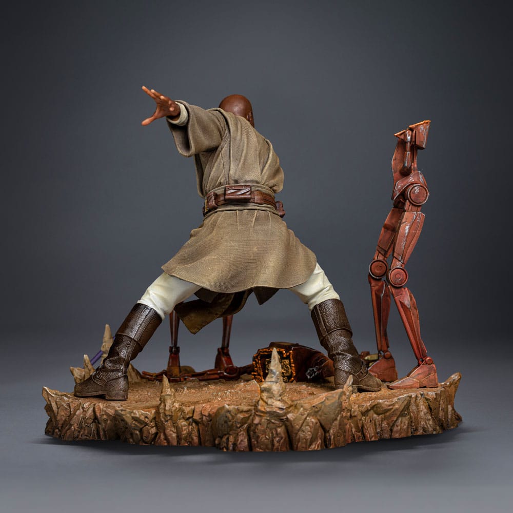 052026 - Star Wars - Mace Windu - Statuette Iron Studio